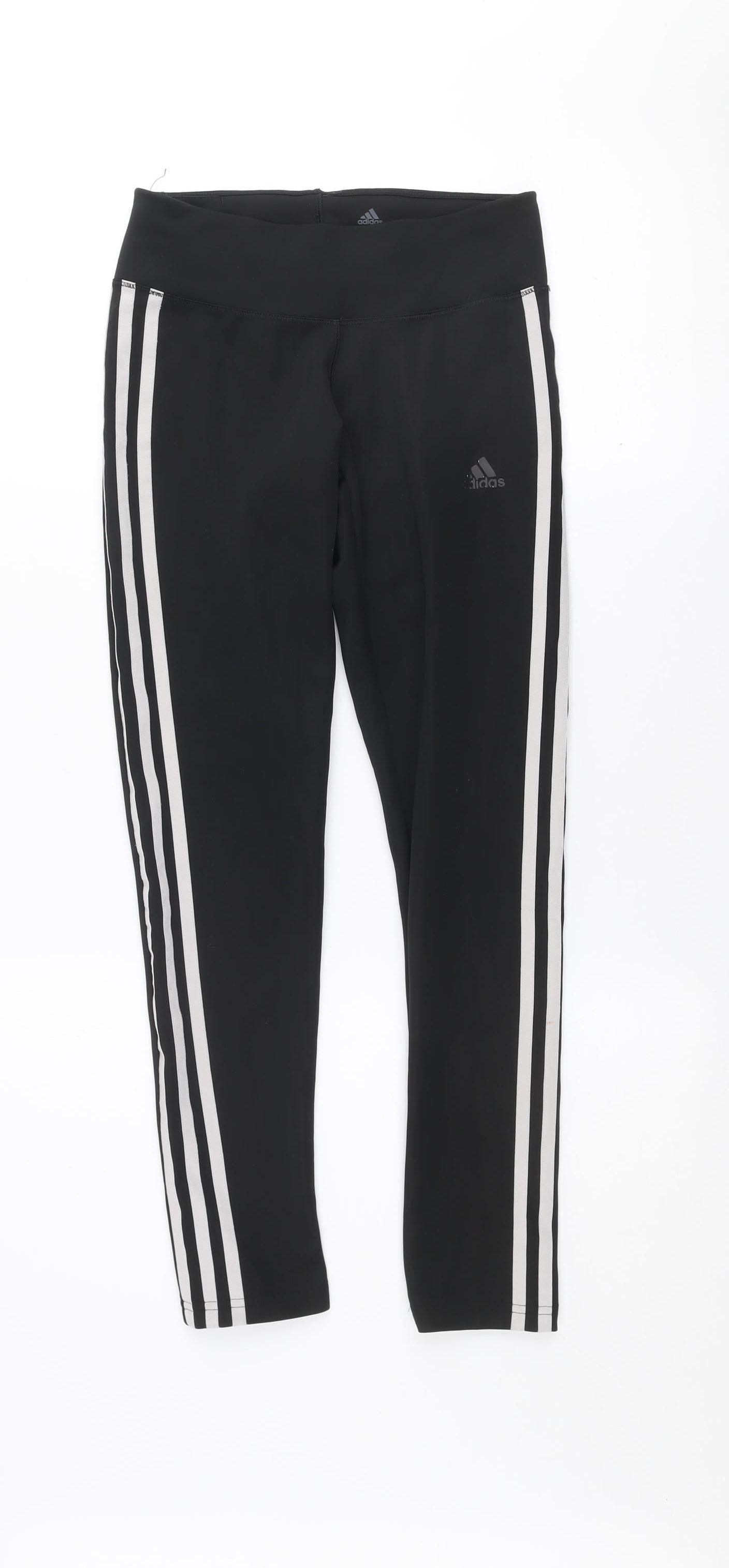 Womens UK Size XS adidas Slim Fit Leggings Black Leggings