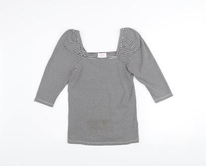 Womens UK Size 14 Savida Blue Basic T-Shirt