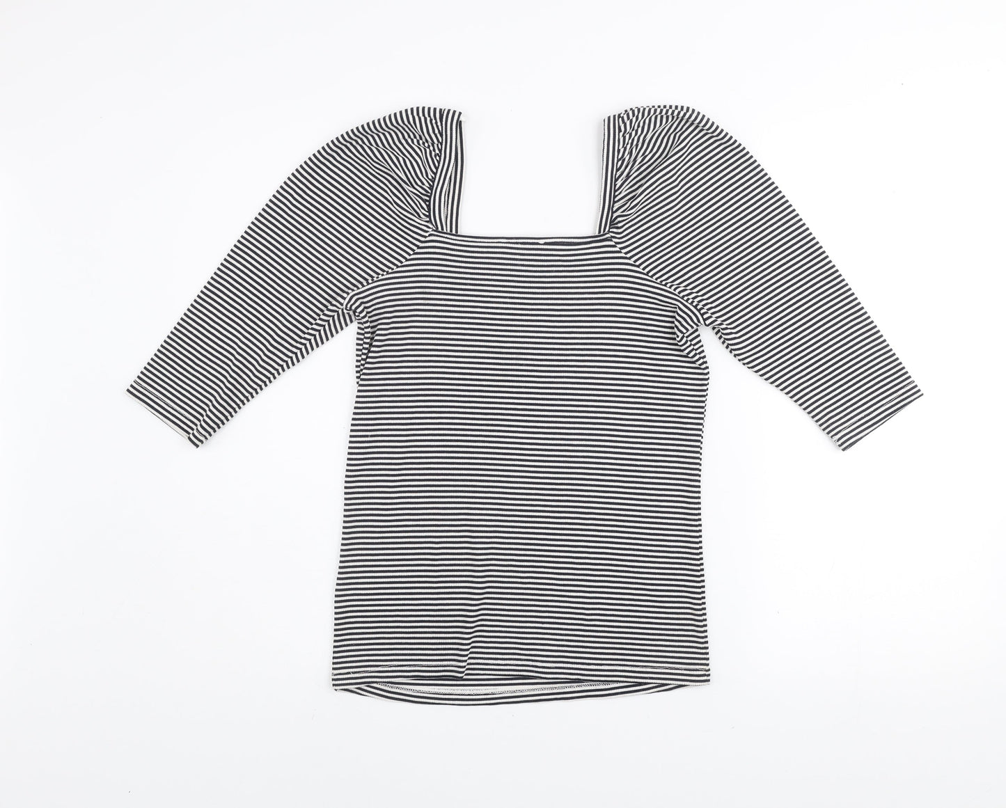 Womens UK Size 14 Savida Blue Basic T-Shirt