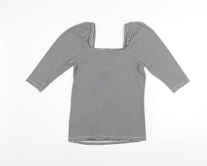 Womens UK Size 14 Savida Blue Basic T-Shirt