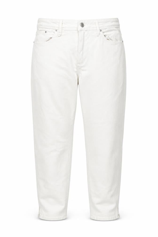 Womens UK Size 16 s.Oliver Slim Fit Straight White Jeans
