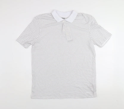 Mens UK Size L Slazenger Polyester Blend Polo Shirt
