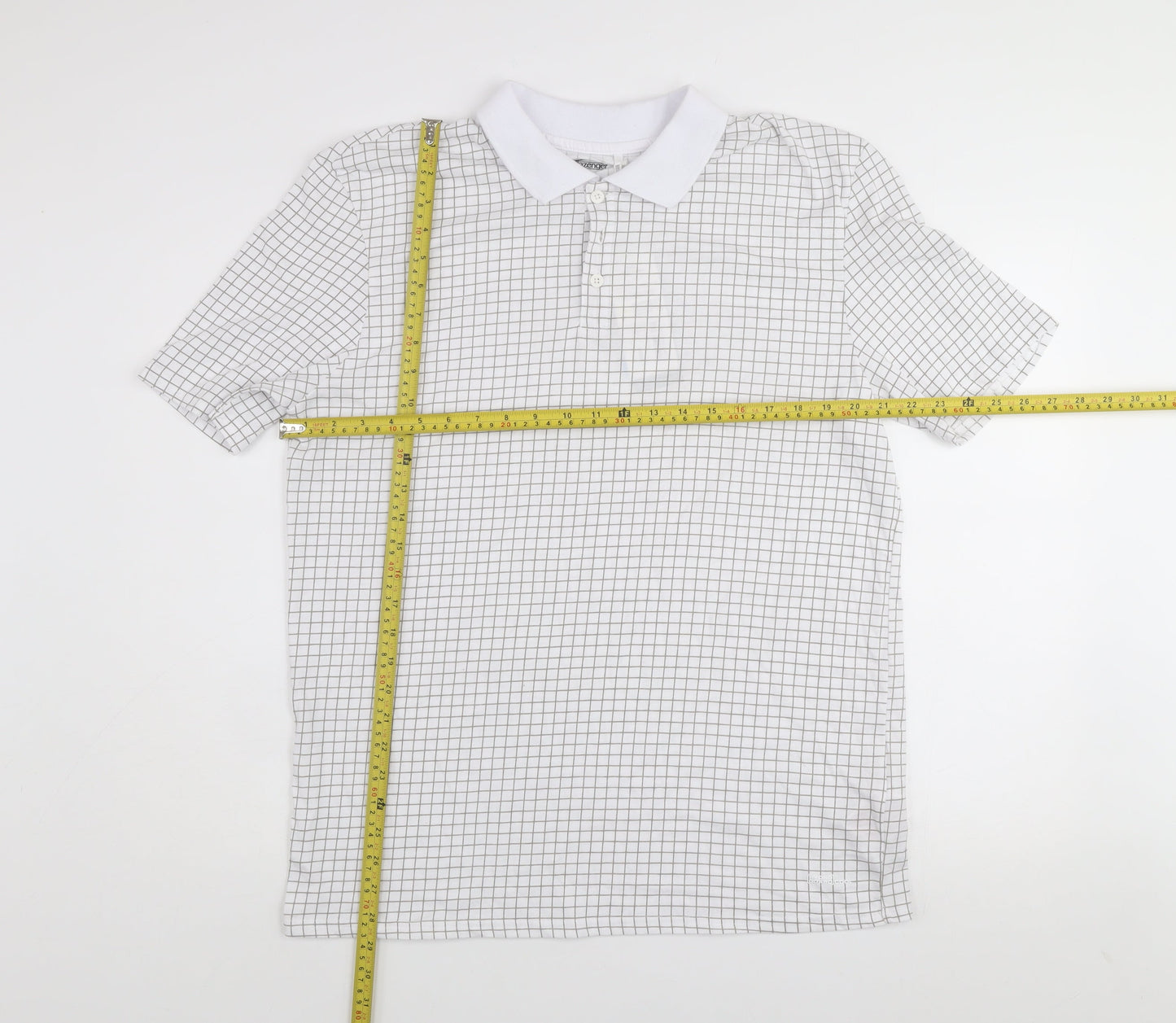 Mens UK Size L Slazenger Polyester Blend Polo Shirt