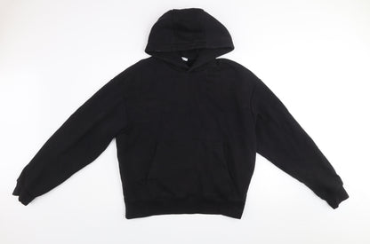 Womens UK Size 12 Zara Black Pullover Hoodie