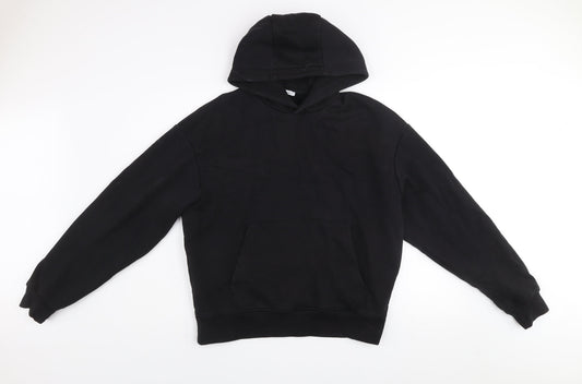 Womens UK Size 12 Zara Black Pullover Hoodie