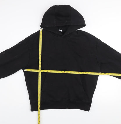 Womens UK Size 12 Zara Black Pullover Hoodie