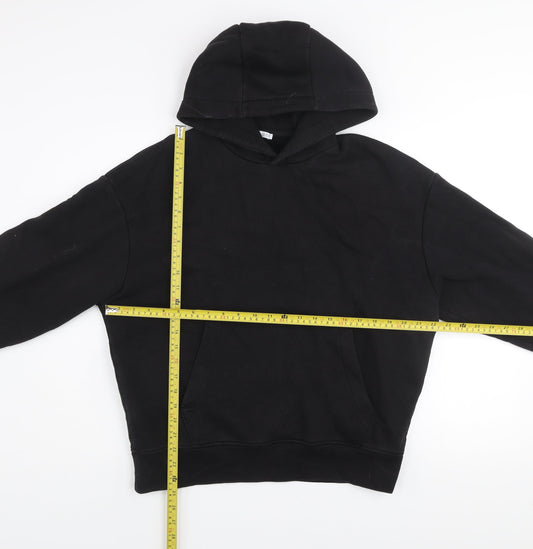 Womens UK Size 12 Zara Black Pullover Hoodie