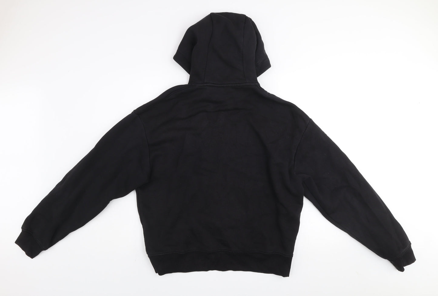 Womens UK Size 12 Zara Black Pullover Hoodie