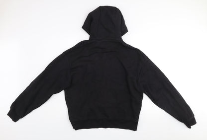 Womens UK Size 12 Zara Black Pullover Hoodie