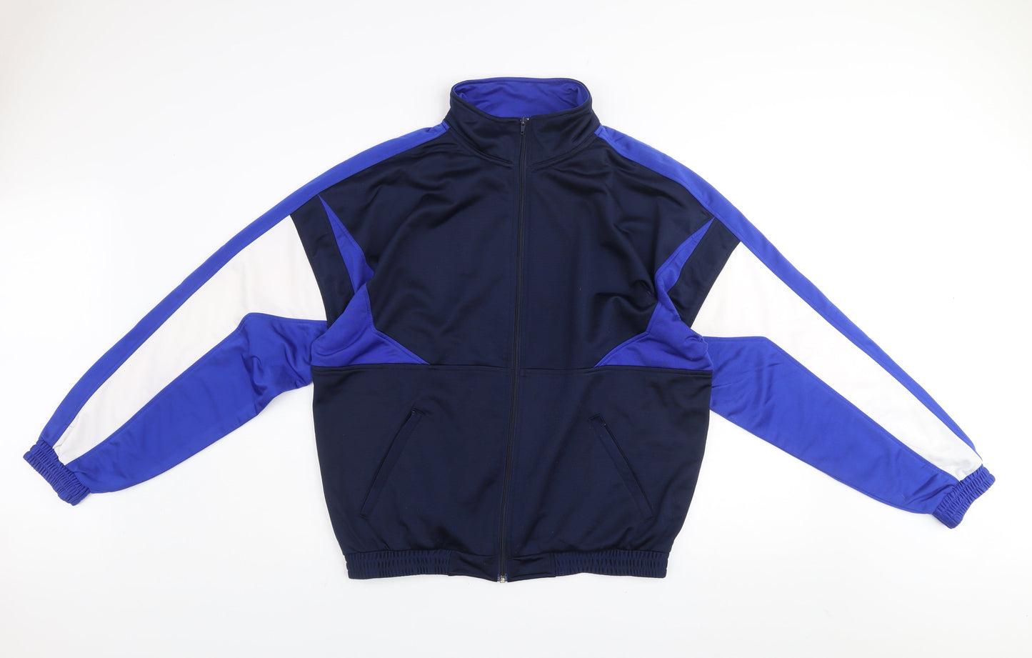 Mens UK Size M Total Sport Blue Basic Jacket