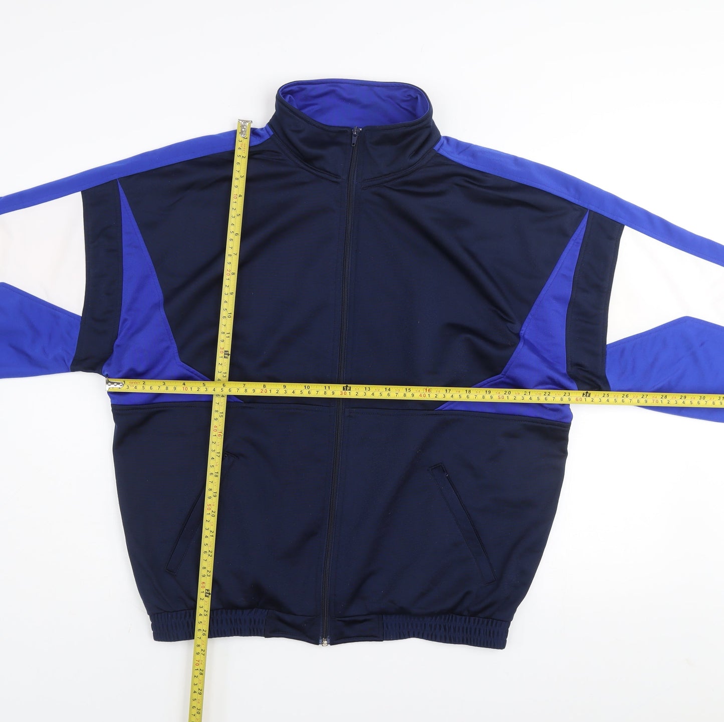 Mens UK Size M Total Sport Blue Basic Jacket