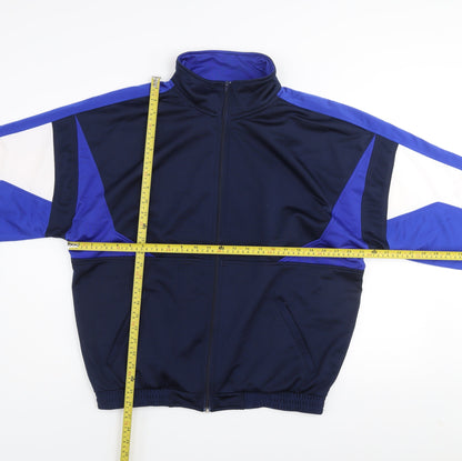 Mens UK Size M Total Sport Blue Basic Jacket
