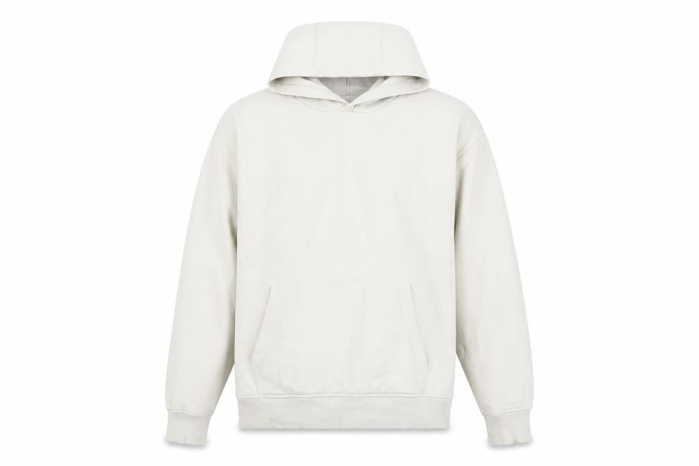 Mens UK Size M Zara Beige Pullover Hoodie