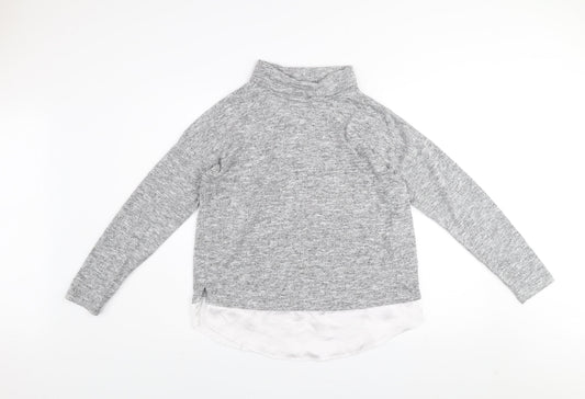 Womens UK Size 12 NOCOZO Grey Pullover Jumper