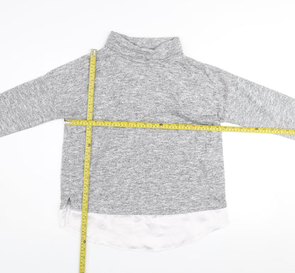 Womens UK Size 12 NOCOZO Grey Pullover Jumper