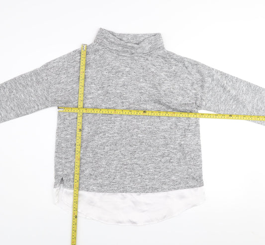 Womens UK Size 12 NOCOZO Grey Pullover Jumper