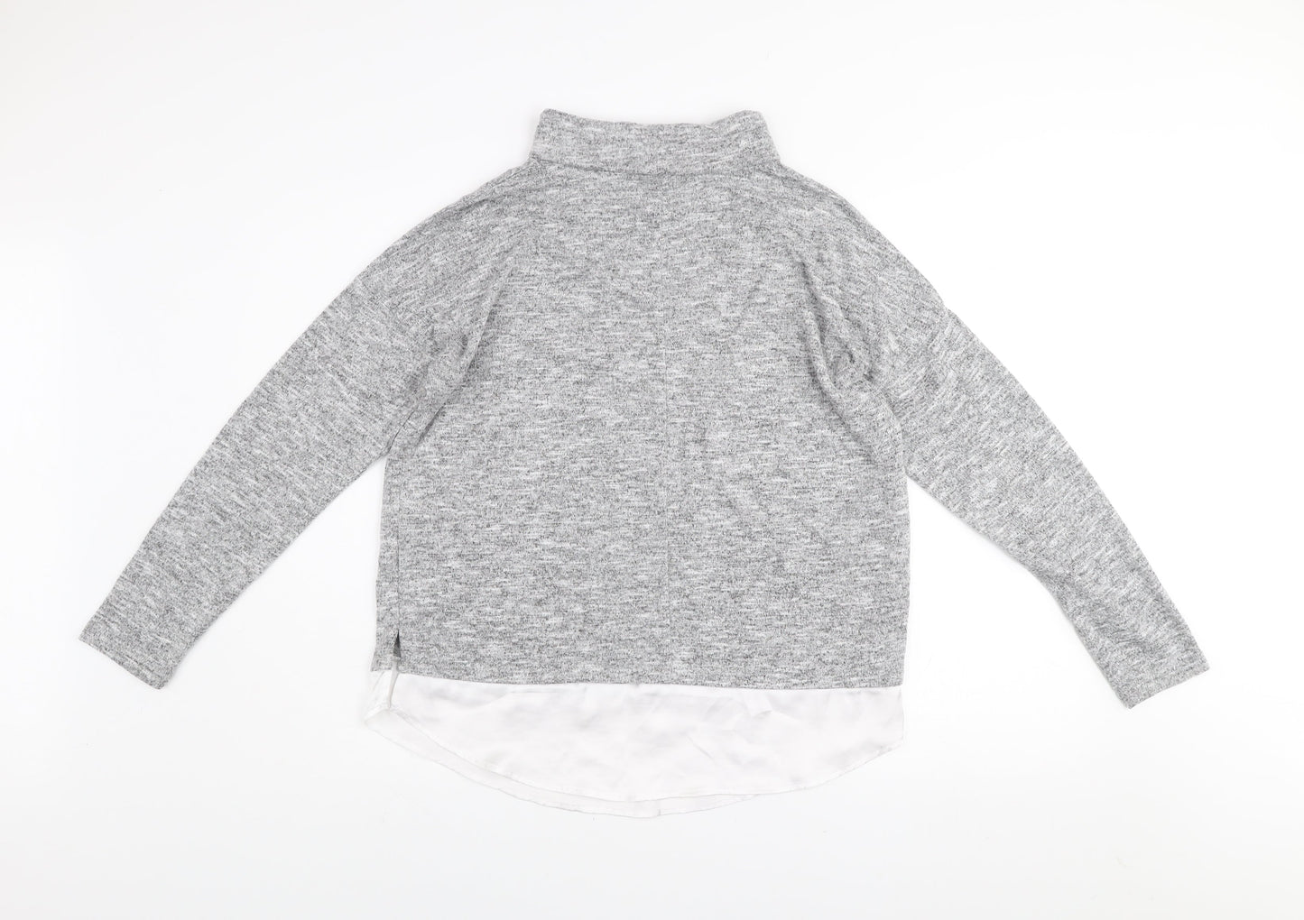 Womens UK Size 12 NOCOZO Grey Pullover Jumper