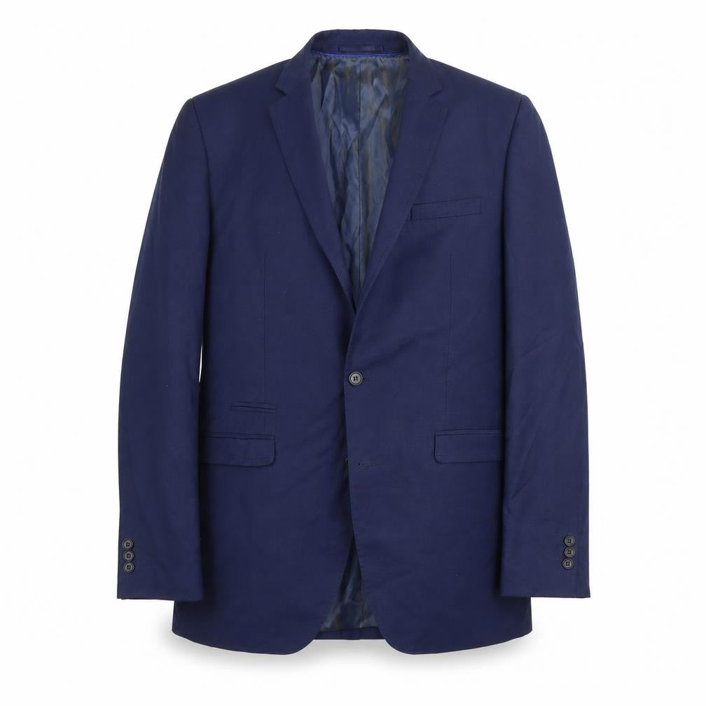 Mens UK Size 40 Identikit Regular Blue Suit Jacket