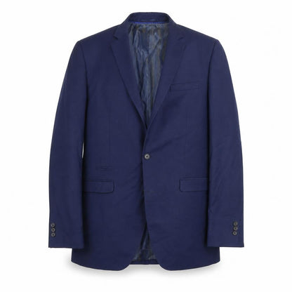 Mens UK Size 40 Identikit Regular Blue Suit Jacket