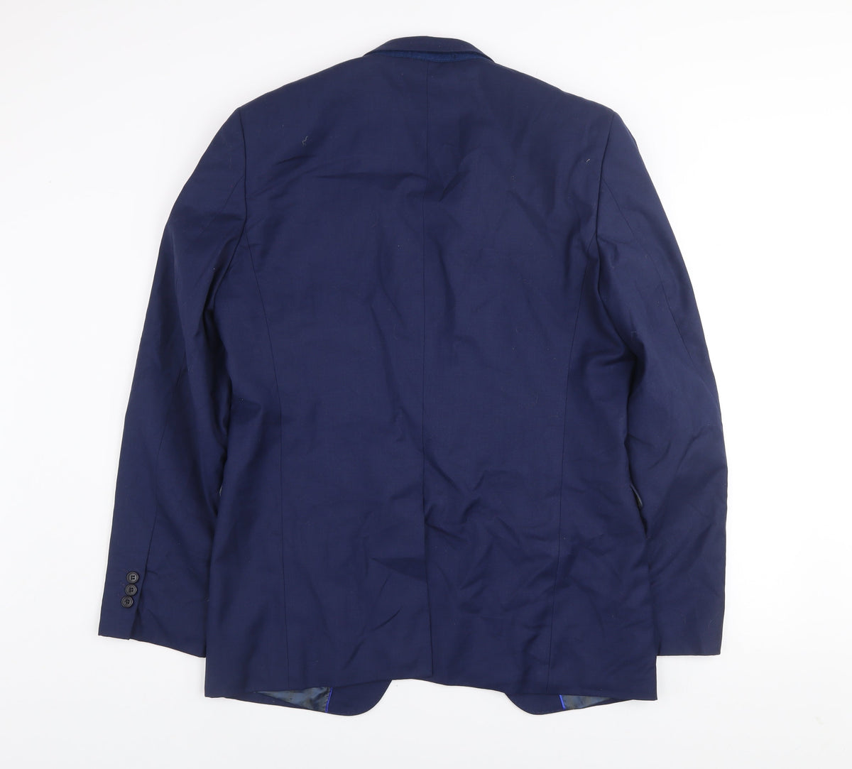 Mens UK Size 40 Identikit Regular Blue Suit Jacket