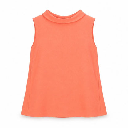 Womens UK Size 14 Gallery Orange Camisole Blouse