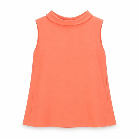 Womens UK Size 14 Gallery Orange Camisole Blouse