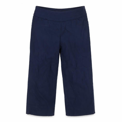 Womens UK Size 10 Kelly & Grace Slim Fit Cropped Blue Trousers
