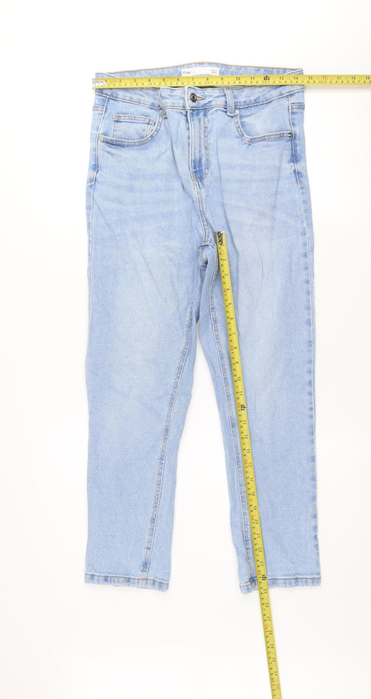 Dunnes Stores Women’s Blue Cropped Denim Jeans Size 14