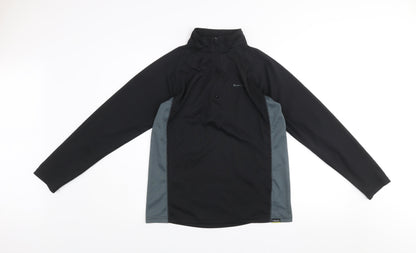 Unisex Adults UK Size L TrekMates Black Pullover Sweatshirt