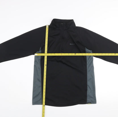 Unisex Adults UK Size L TrekMates Black Pullover Sweatshirt