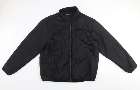Mens UK Size XL Free Country Black Puffer Jacket