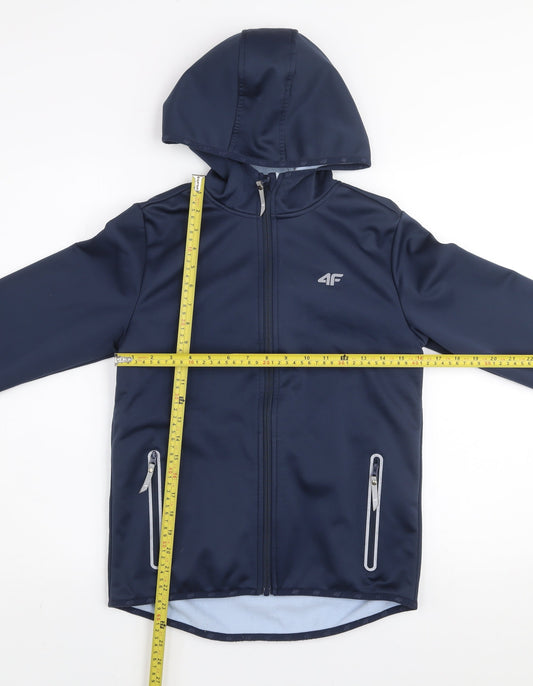 Boys UK Size 158 4F Blue Soft Shell