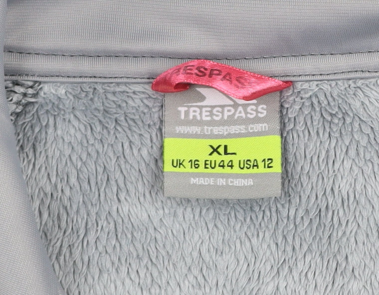 Womens UK Size XL Trespass Grey Basic Jacket
