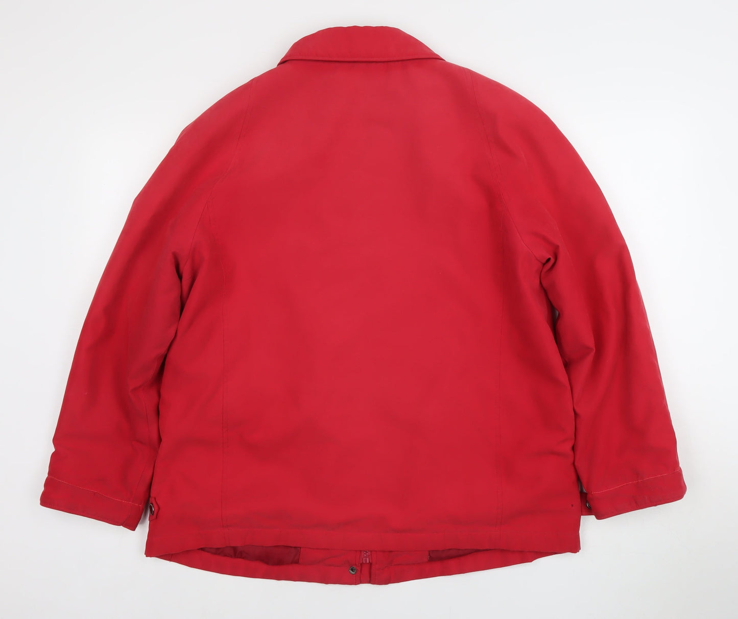 Womens UK Size L Dannimac Red Rain Coat