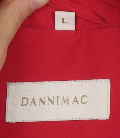 Womens UK Size L Dannimac Red Rain Coat