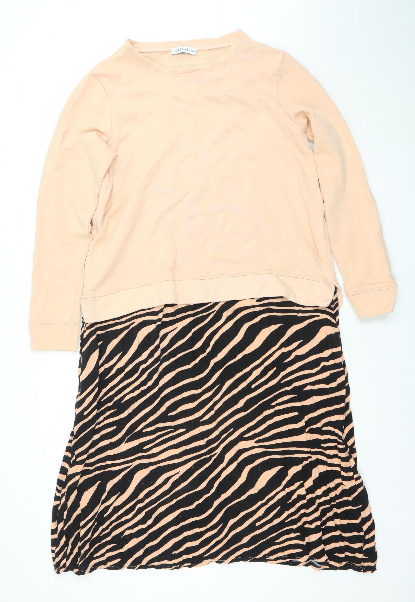 Womens UK Size M Gallery Skater Dress