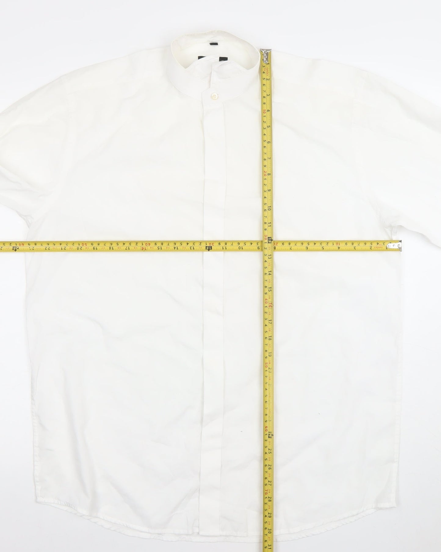 Mens UK Collar Size 16 Donitz Smart White  Dress Shirt