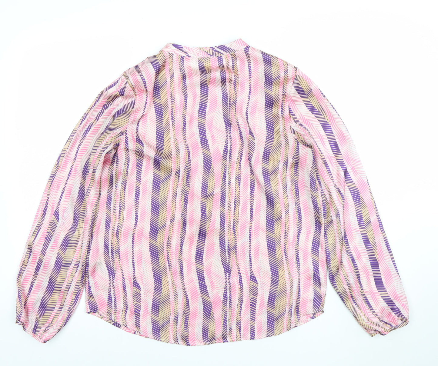 Womens UK Size 10 Gallery Multicoloured Tunic Blouse