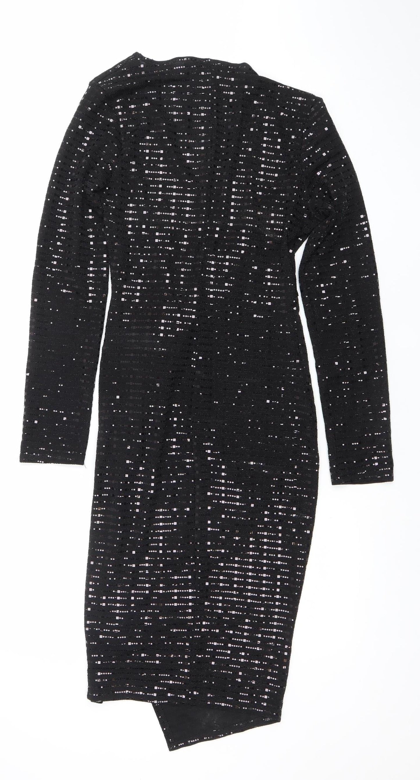 Womens UK Size 8 Flounce London Bodycon Dress