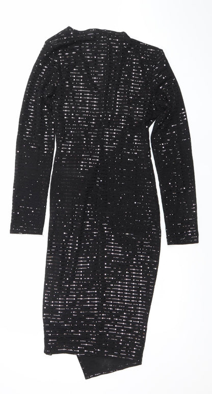 Womens UK Size 8 Flounce London Bodycon Dress