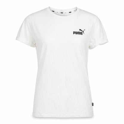 Womens UK Size XS PUMA White Basic T-Shirt