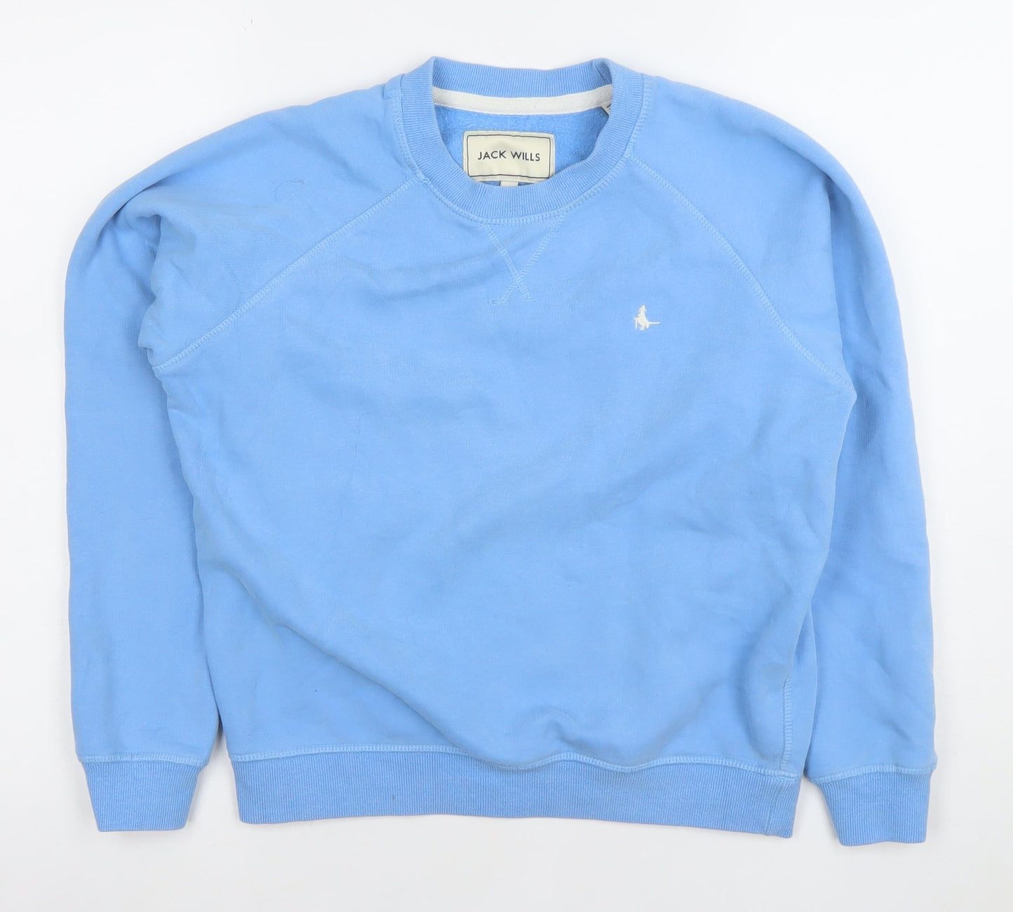 Womens UK Size 6 Jack Wills Blue Pullover Sweatshirt