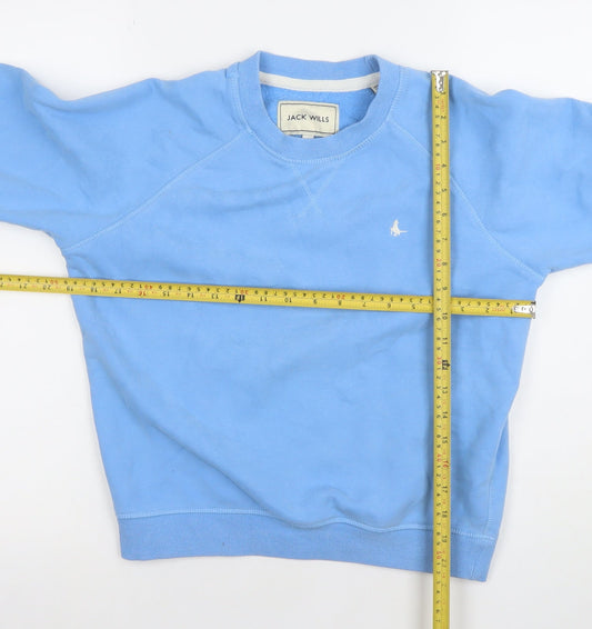 Womens UK Size 6 Jack Wills Blue Pullover Sweatshirt
