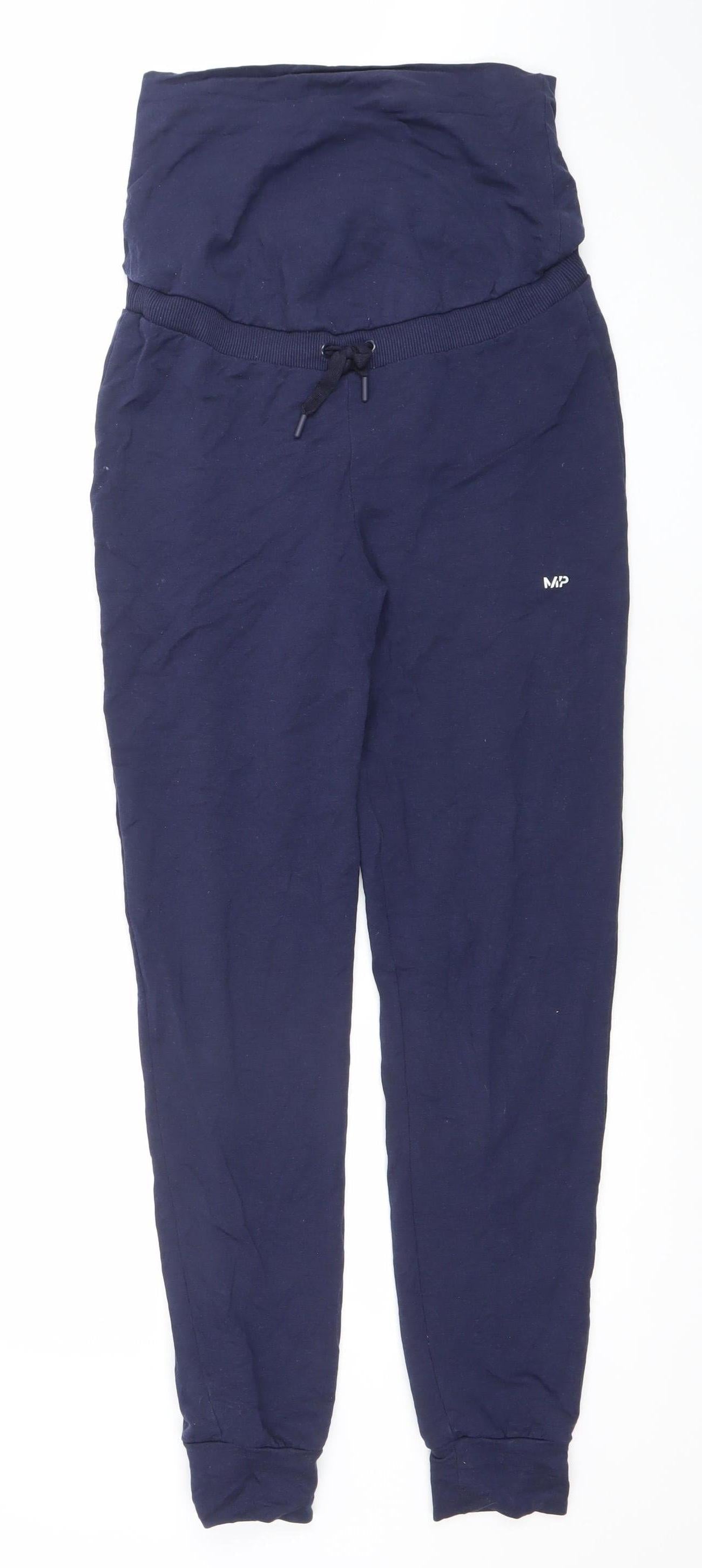 Womens UK Size XS MP Regular Fit Jogger Blue Trousers