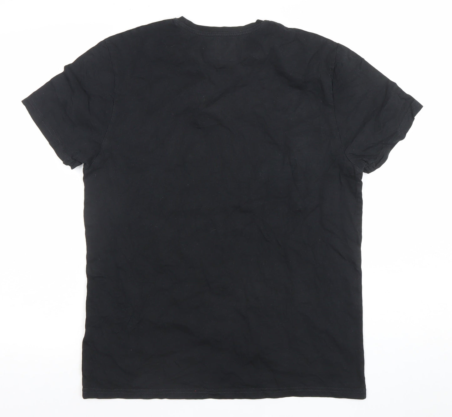 The Walking Dead Men's Black Graphic T-Shirt Size M Horror Tee