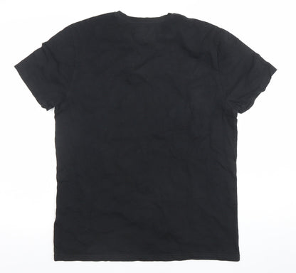 The Walking Dead Men's Black Graphic T-Shirt Size M Horror Tee