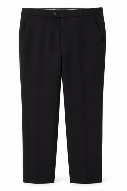 Mens UK Size 38 in St. Bernard for Dunnes Stores Regular Fit Dress Pants Black T