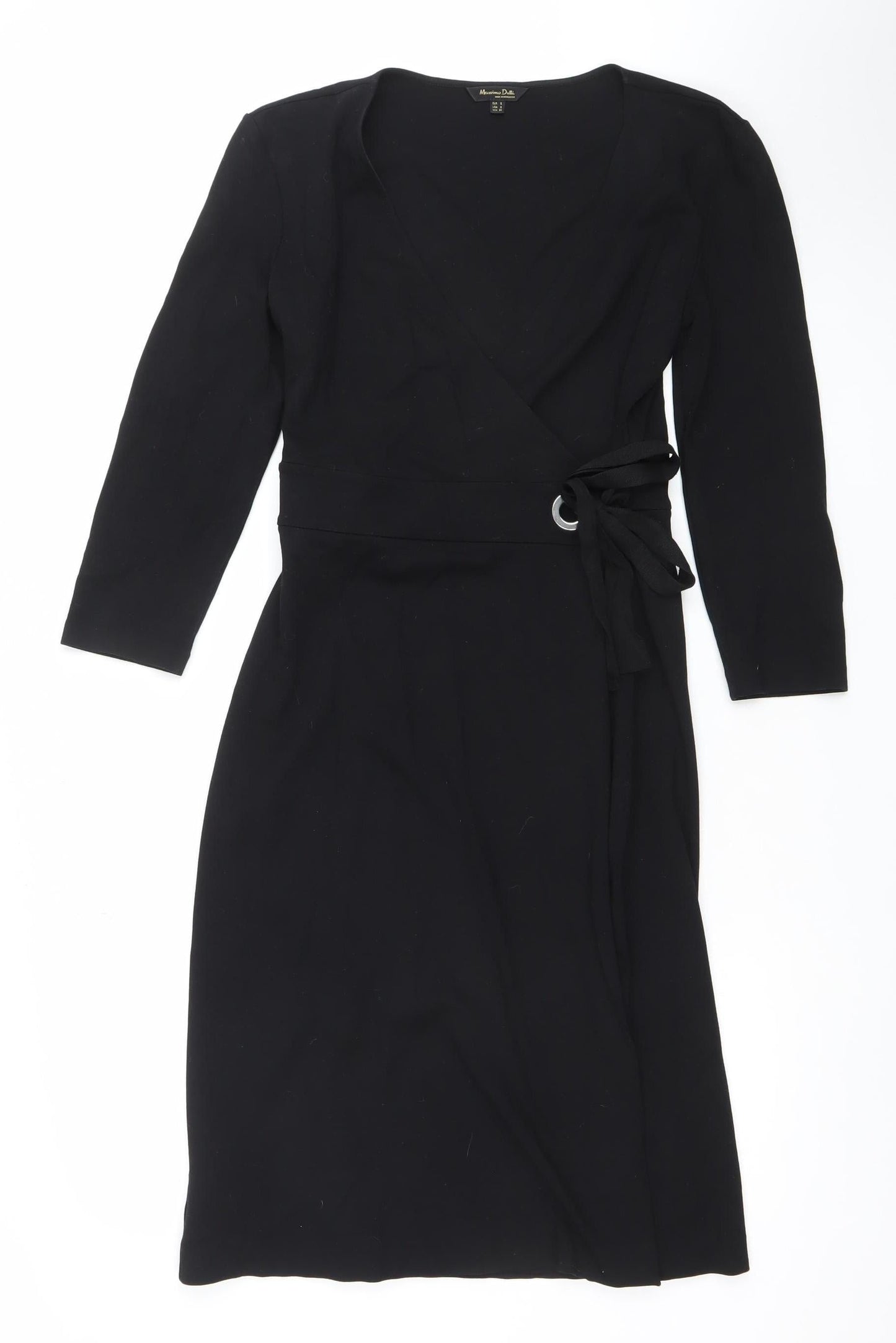 Womens UK Size 8 Massimo Dutti Wrap Dress