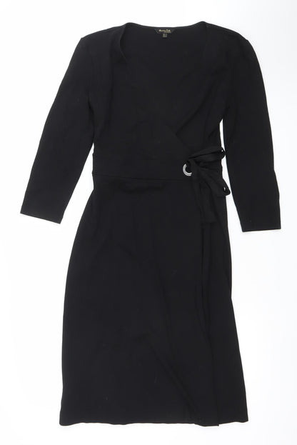 Womens UK Size 8 Massimo Dutti Wrap Dress