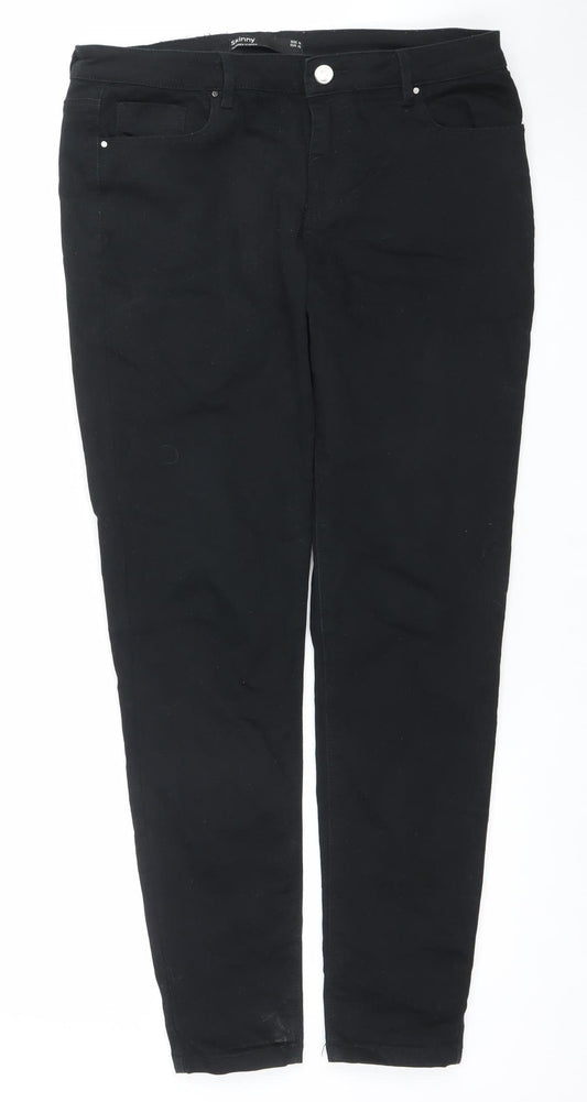 Dunnes Stores Women’s Black Skinny Jeans Size 14 Slim Fit 29in